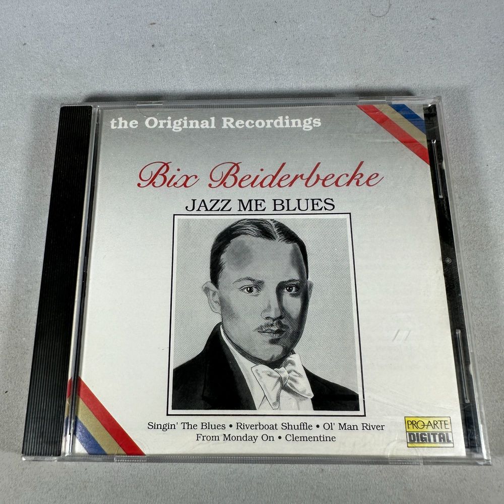 Bix Beiderbecke Jazz Me Blues CD Album Pro Arte 1991 CDD490